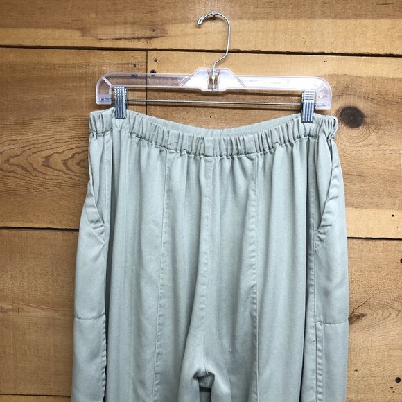 Vintage GERTIES Made USA 2 Piece Button Down Shirt & Pants Size XL Green Soft - Picture 10 of 14